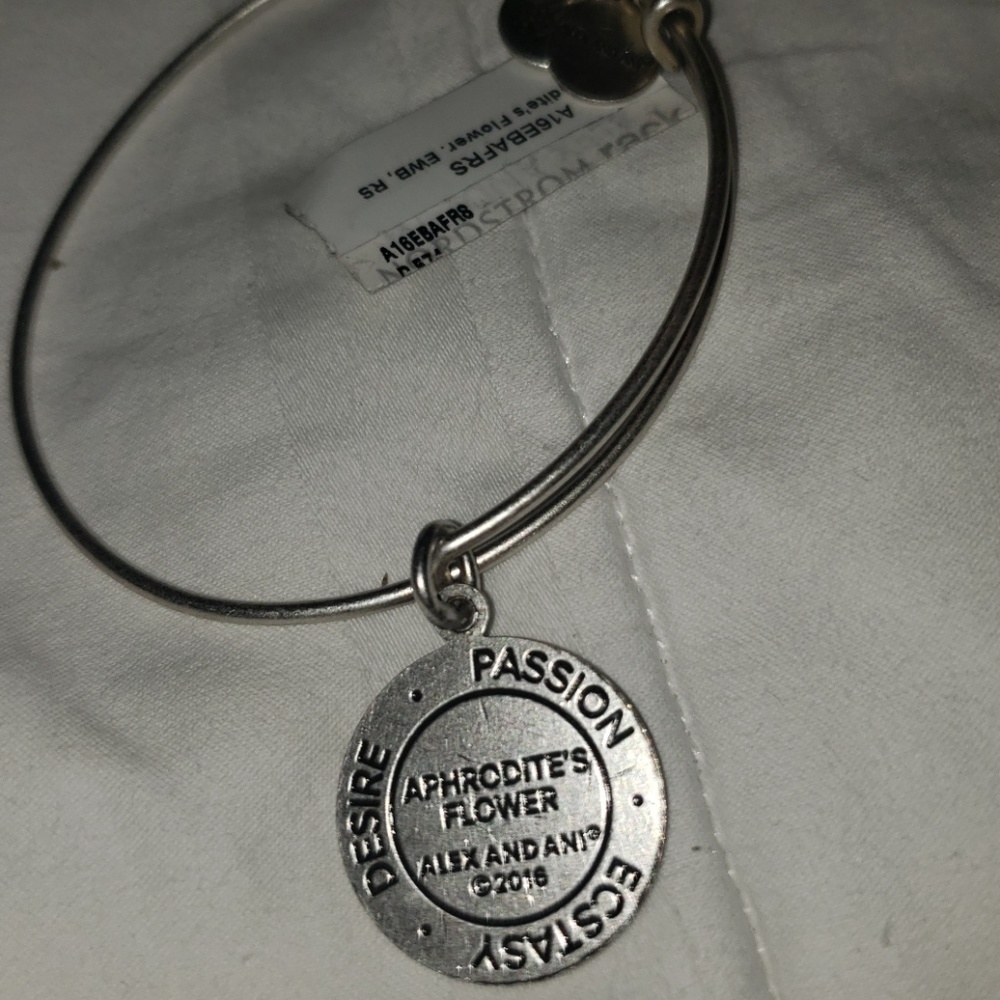 Alex and ani aphrodite's flower bracelet